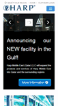 Mobile Screenshot of harpmiddleeast.com